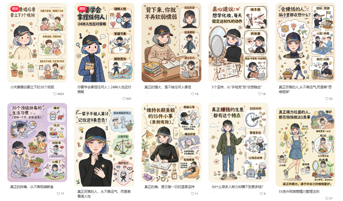 手把手实操：我用AI做小红书图文，5分钟出一篇！