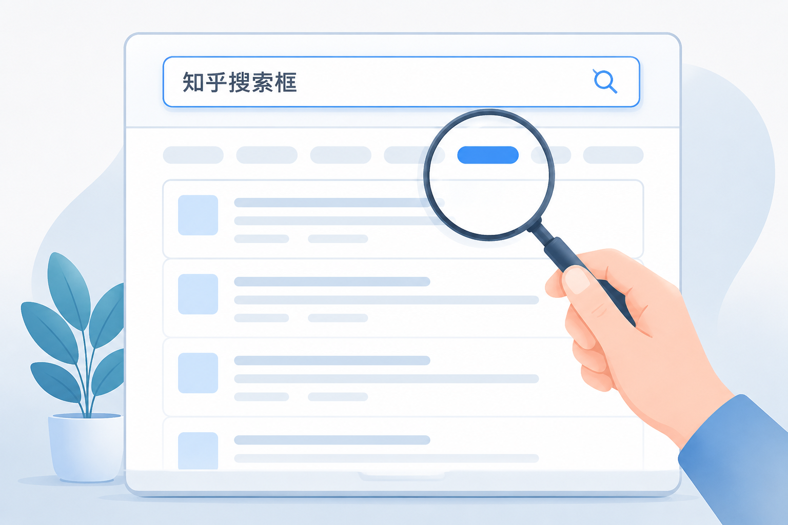 知乎搜索界面展示如何按最新排序筛选问题