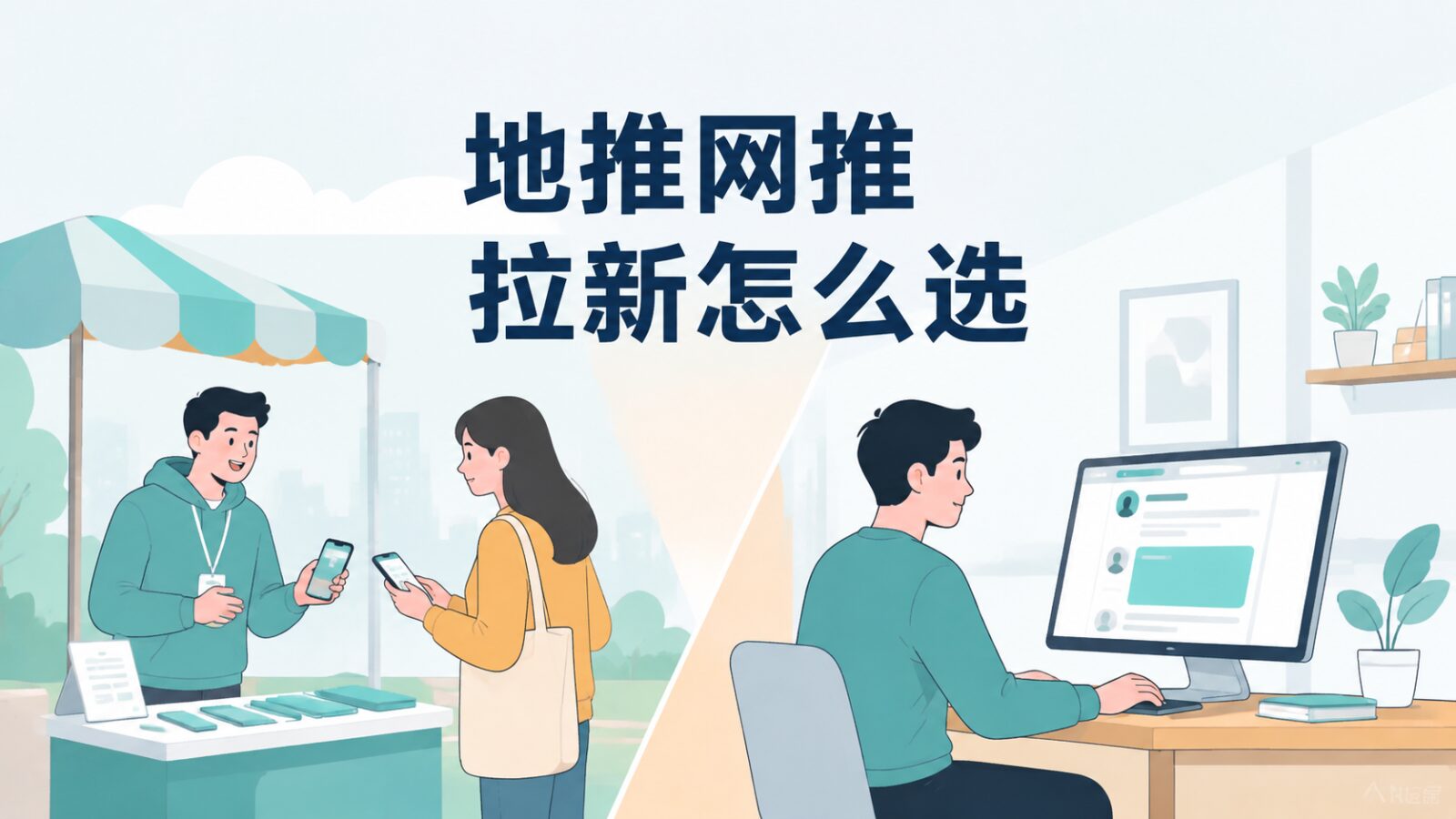 地推网推拉新怎么选