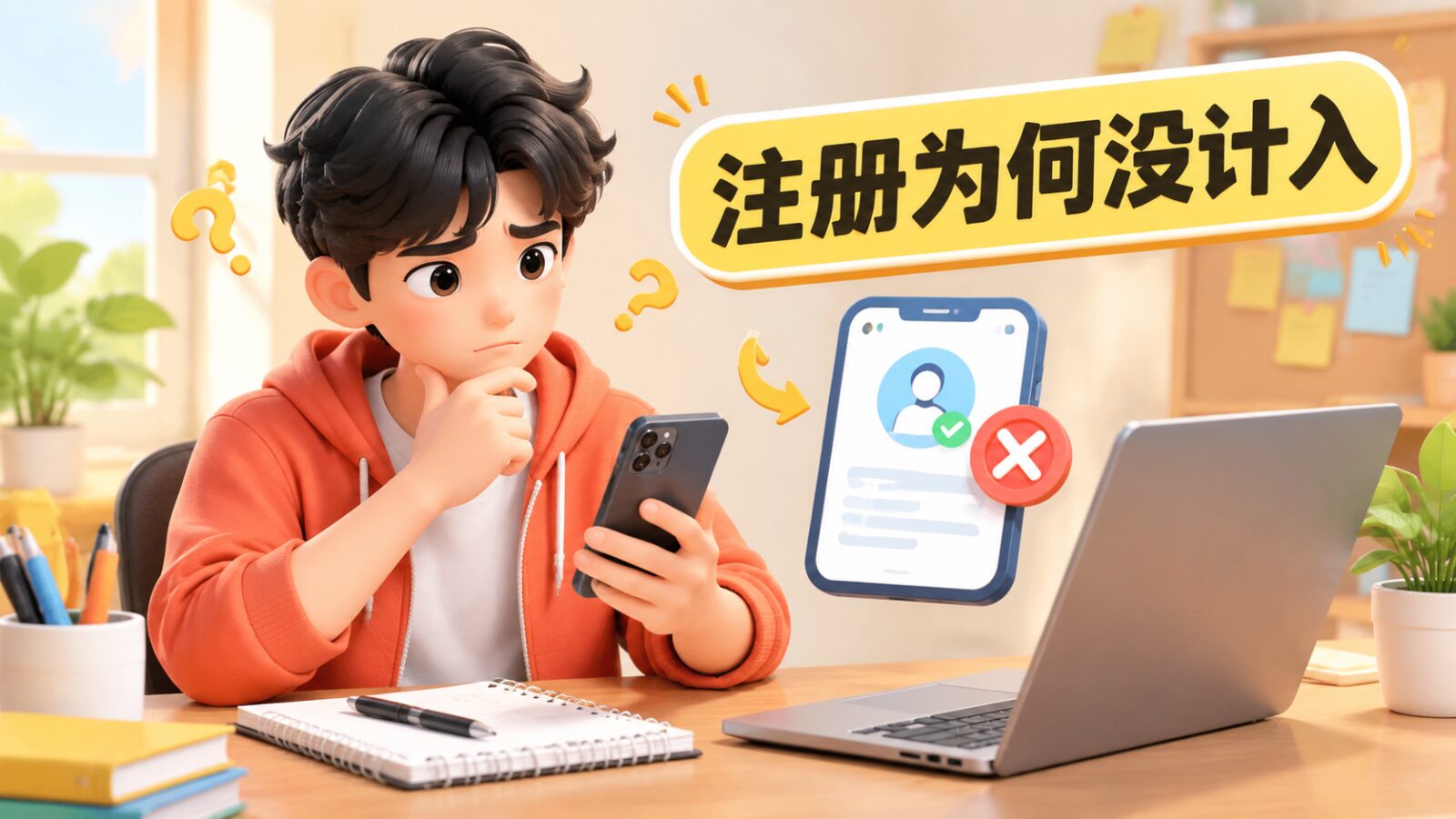 注册为何没计入