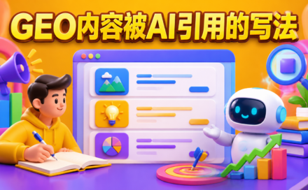 GEO推广内容怎么写才能被AI搜索引擎引用？格式和结构要注意什么