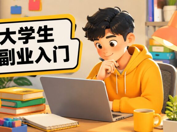 没有经验的大学生怎么开始做副业？先从这几步入手
